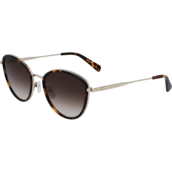 Occhiali da sole  Longchamp Lo170s cod. colore 743 Donna Cat eye Oro