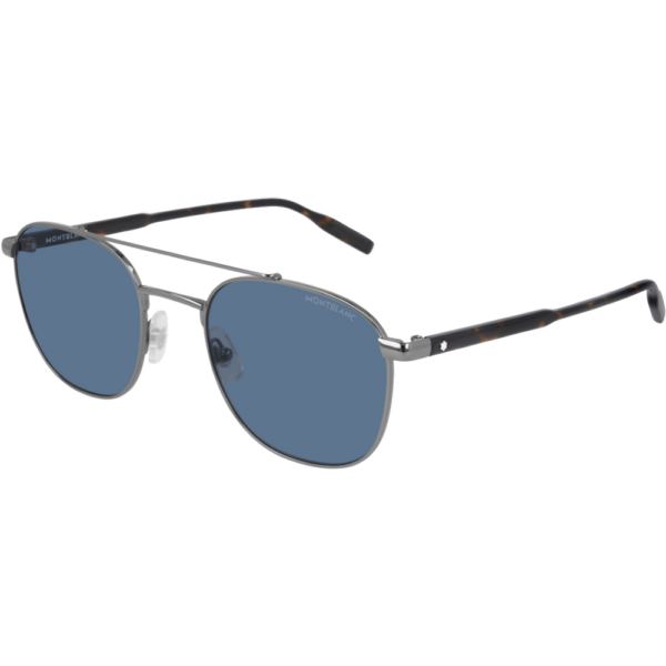 Occhiali da sole  Montblanc Mb0114s cod. colore 002 Uomo Squadrata Grigio