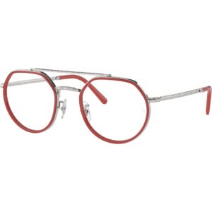 Occhiali vista  Ray - ban Rx3765v  cod. colore 2501 Unisex Geometrica Argento