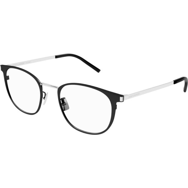 Occhiali vista  Saint laurent Sl 584 cod. colore 002 Unisex Rotonda Nero
