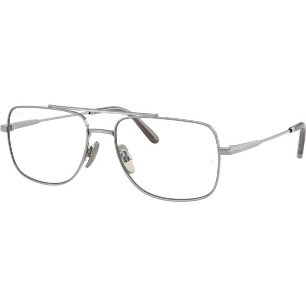 Occhiali vista  Ray - ban Rx8797 william titanium cod. colore 1002 Unisex Squadrata Argento