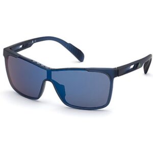 Occhiali da sole  Adidas sport Sp0019 cod. colore 91v Unisex Maschera Blu