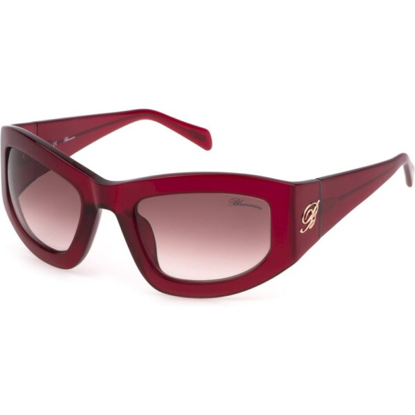 Occhiali da sole  Blumarine Sbm802 cod. colore 09pc Donna Avvolgente Rosso