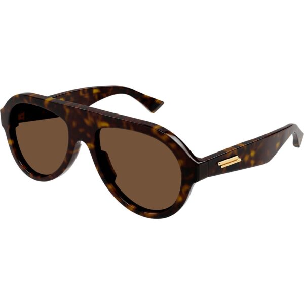 Occhiali da sole  Bottega veneta Bv1214s cod. colore 002 Uomo Pilot Havana