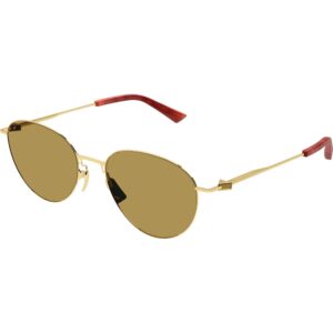 Occhiali da sole  Bottega veneta Bv1268s cod. colore 004 Uomo Panthos Oro